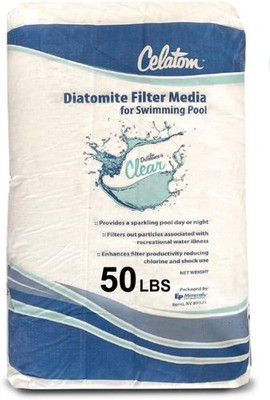 Celatom Diatomaceous Earth DE Pool Filter Aid   Swimming Pool & Spa Filtration