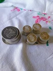 Morgan Silver Dollars lot of 10 + 40 ATB Silver Proof State Quarters.