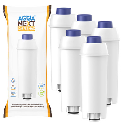 Wasserfilter für Delonghi Kaffeemaschine DLSC002 Ersatz Kalkschutz Agua Next 5x