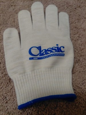  Classic Rope Roping Gloves BRAND NEW MEDIUM White/Blue READ DESCRIPTION 