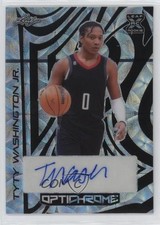 2022 Leaf Optichrome Black Kaleidoscope 2/4 TyTy Washington Jr #BA-TWJ Auto 0u66