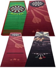 Dartteppich Darts Spielteppich Dartmatte mit Aufdruck in 2 Qualitäten