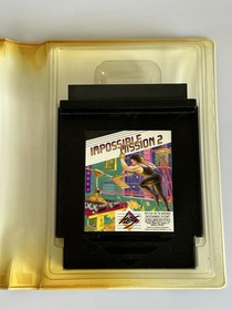 Impossible Mission 2 HES Nintendo NES PAL Piggy Back Cart Variant AUS Release