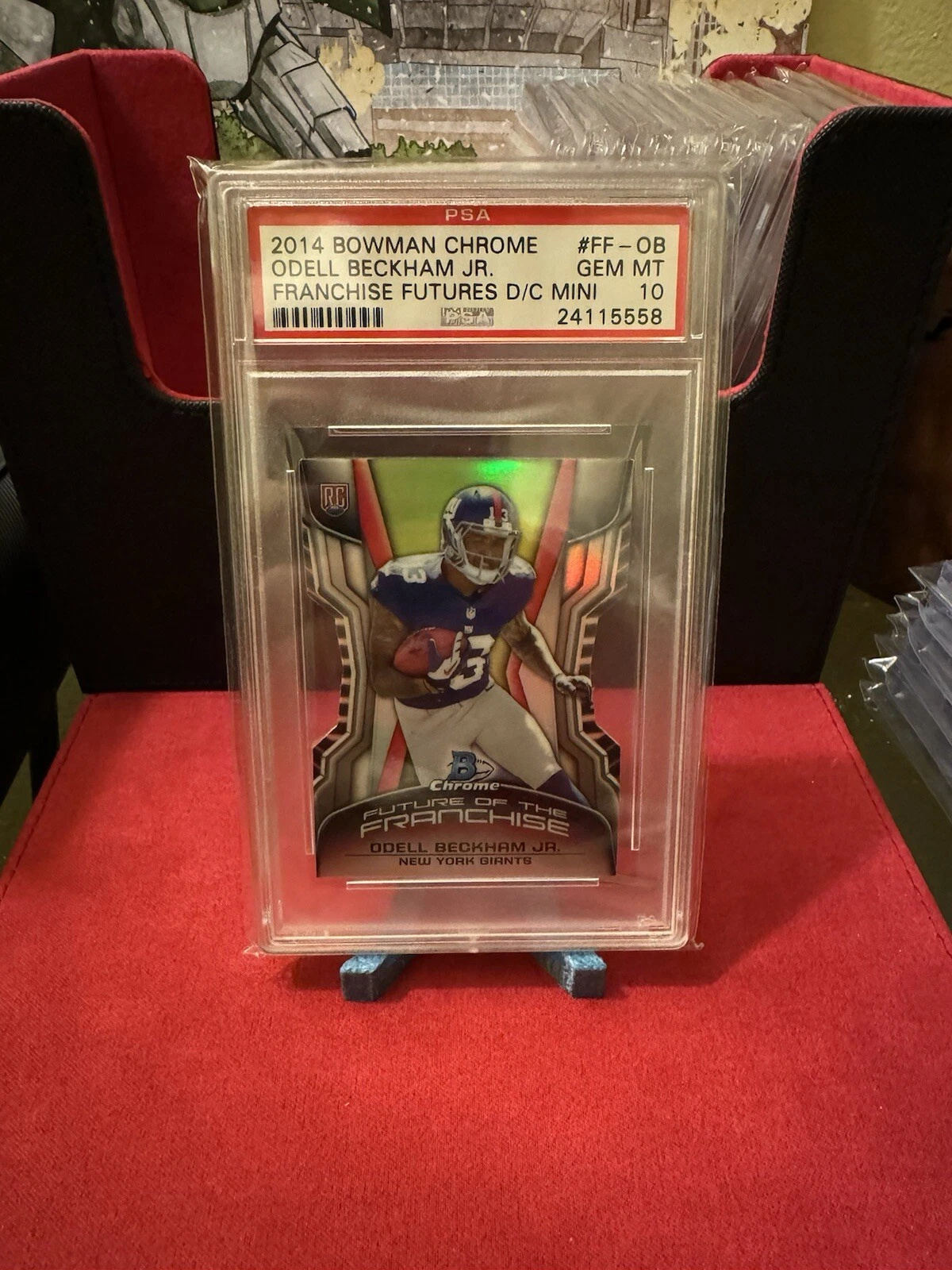 Odell Beckham Jr. Bowman Chrome Franchise Futures Die-Cut Mini #FFOB Base