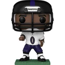Funko POP! Football NFL Ravens Roquan Smith Vinyl Figure #242 with Protector