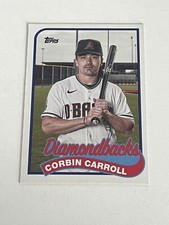2023 Topps Archives Corbin Carroll Michael Harris Double Header Rookie RC