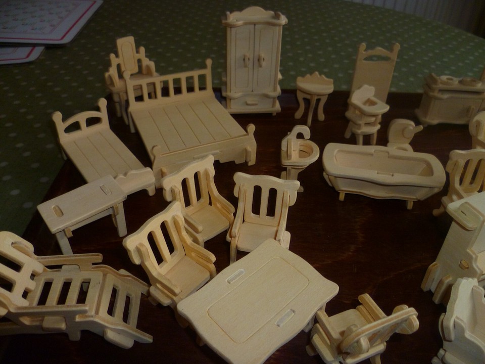 dolls house furniture job lot bundle eBay