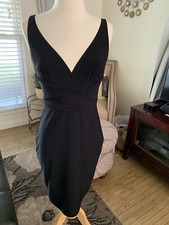 NWT laundry by Shelli Segal sleeveless little black dress size 2