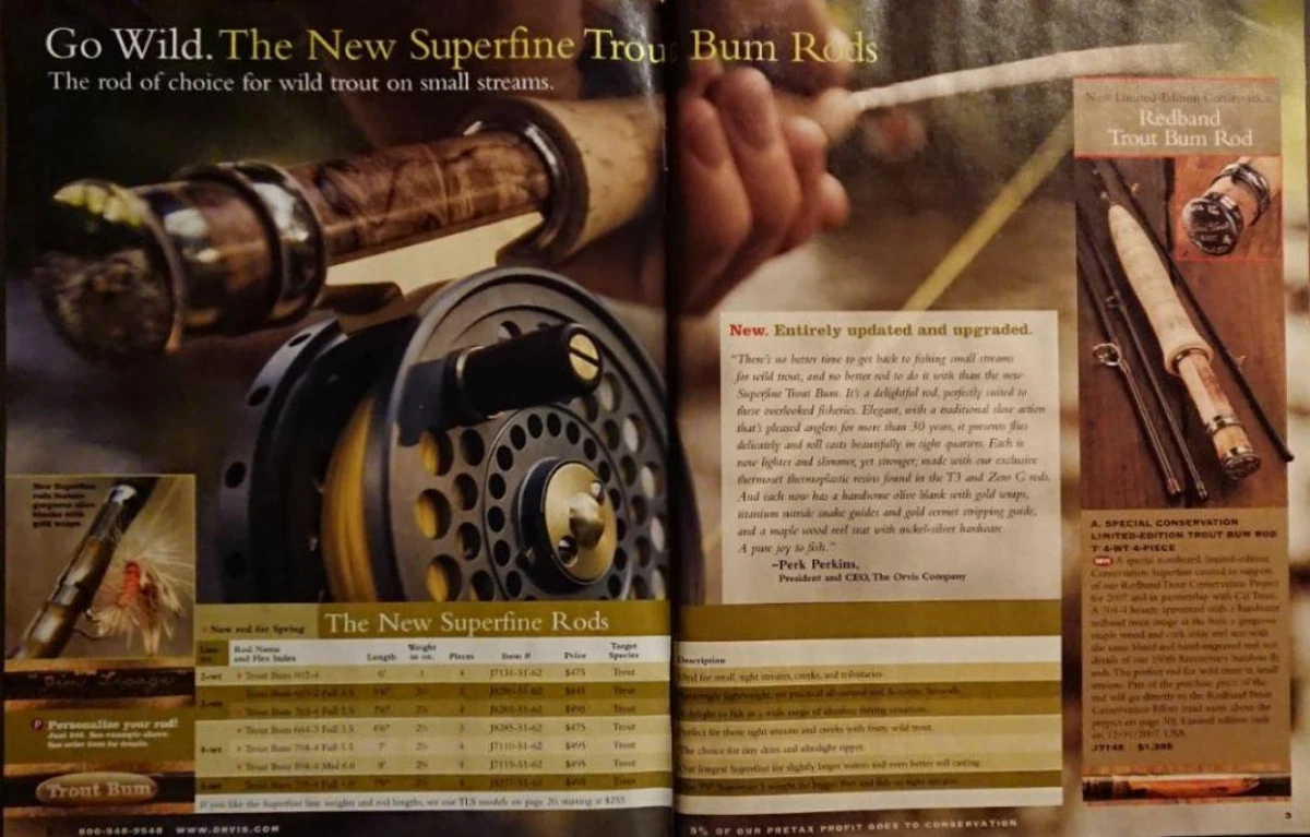 ORVIS FULLFLEX Fly-and-Spin PACK ROD 入園入学祝い Orvis Superfine