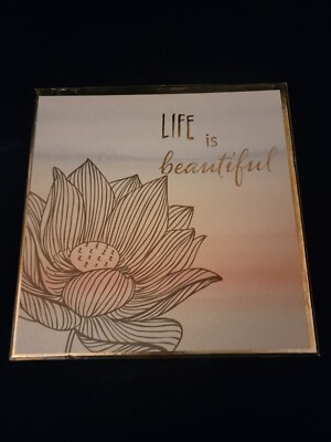 Life Is Beautiful Storage Box