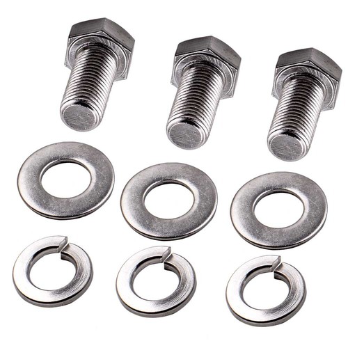 Bloque pequeño for Chevy SBC 265 283 305 307 327 350 400 Stainless Hex Bolt - Picture 12 of 12