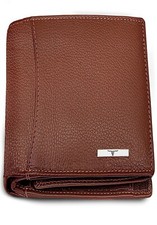 New Redwood Bi-Fold Leather Men's Wallet RFID Protection Gift Item