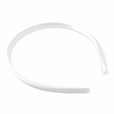 1 x Satin Alice Band Headband Hair Thin Womens Ladies Girls Solid Kids School UK