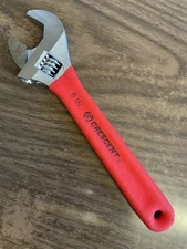 NOS Crescent 8" Chrome Adjustable Wrench w/ Cushion Grip (AC18C)