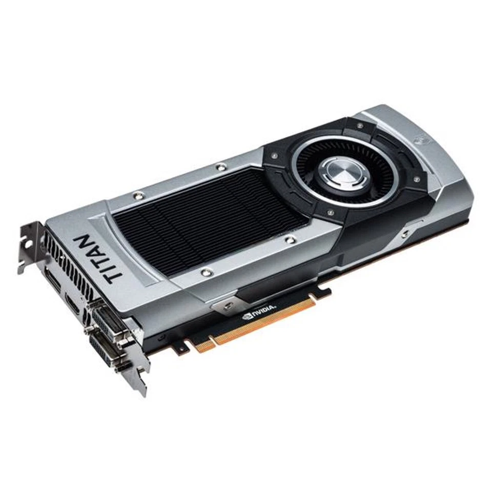 GeForce GTX TITAN Black 6GB Metal GPU Video Card Mac Pro 4K Boot Screen 680 1080 Foto 2 de 4