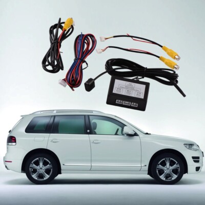 Smart Control Two Channel Car Front Rear Camera Video Switch Connect Converter