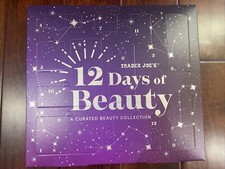 Trader Joe’s 12 Days of Beauty 2023 Curated Holiday Advent Calendar Box - NEW