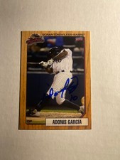 New York Yankees ADONIS GARCIA Signed Card