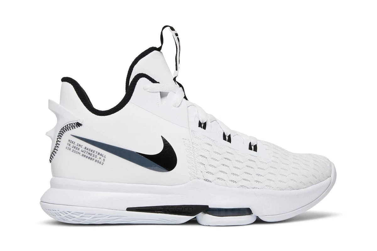 Nike LeBron Witness 5 White Black for Sale - Authenticity