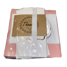 NEW 10 Pack Gift Boxes With Lids Holiday Greeting Cards , 8x8x4 In SEE GREAT 