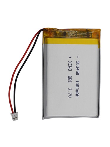 Batería recargable de polímero de litio de 3,7 V 1000 mAh 3,7 Wh 503450 JST 3 pines 1,25 mm - Imagen 5 de 6