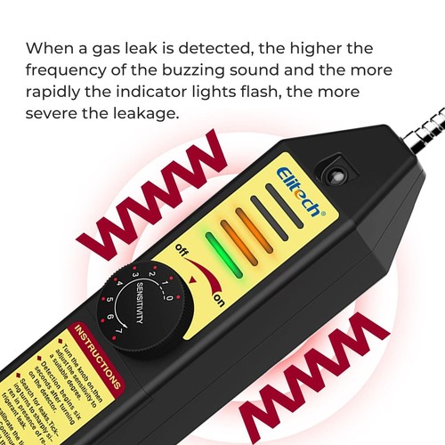 WJL-6000UV Kältemittel-Leckdetektor – Halogen-Gasdetektor für Klimaanlagen R2... - Bild 7 von 9