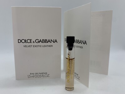 Dolce  Gabbana  Velvet Exotic Leather EDP 2x1,5ml Splash Luxus 