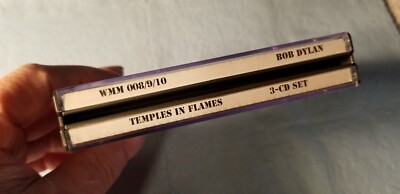 Bob Dylan -TEMPLES IN FLAMES-( 3 cd set )-( wanted man music- WMM