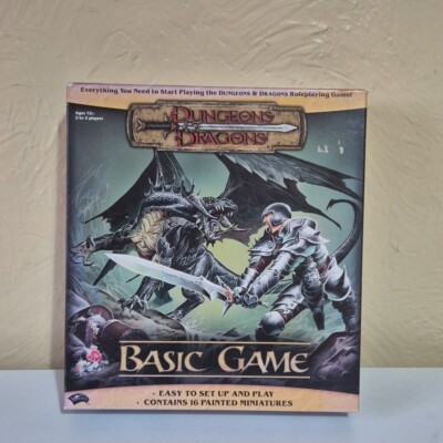 2004 Wizards Dungeons & Dragons Basic Brettspiel - Neu unbenutzt 