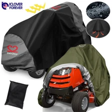 Heavy Duty Riding Lawn Mower Cover Waterproof Tractor UV Protector Storage Tarp