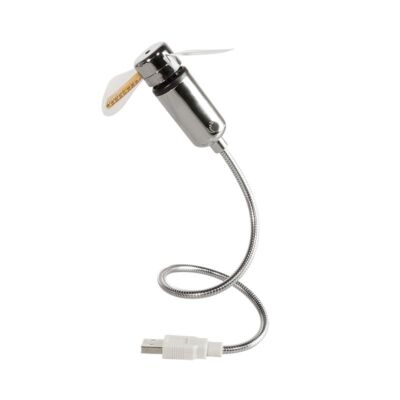 USB-Ventilator  Uhrzeitanzeige Lüfter LED PC Computer Laptop Notebook Powerbank
