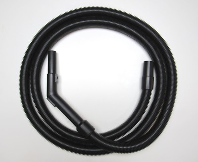 15 Ft. Crushproof Central Vacuum Hose BLACK 1-1/4'' Ready to use 15ft 15'  