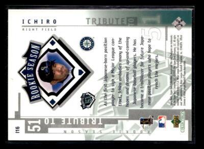 2001 Upper Deck Collectibles Ichiro Tribute to 51 #I16 Ichiro