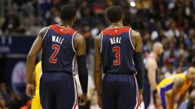 Bradley Beal Washington Wizards NBA Jersey Men L Swingman