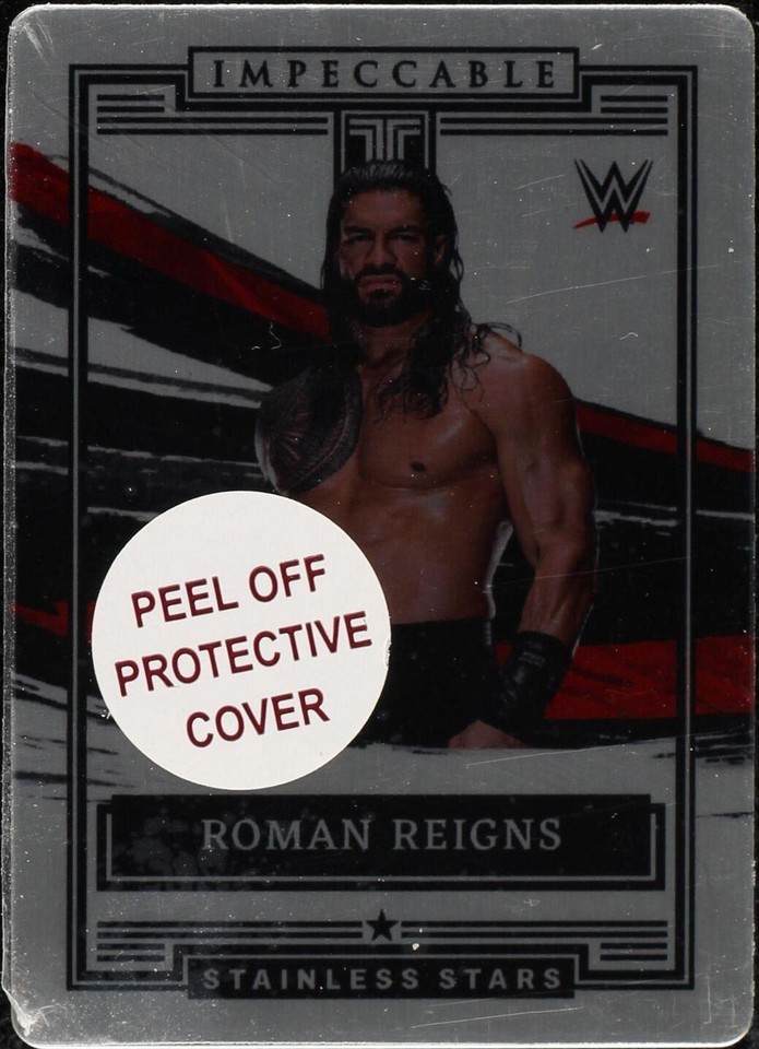 2022 Panini Impeccable WWE - Roman Reigns #11 - 1 of 1