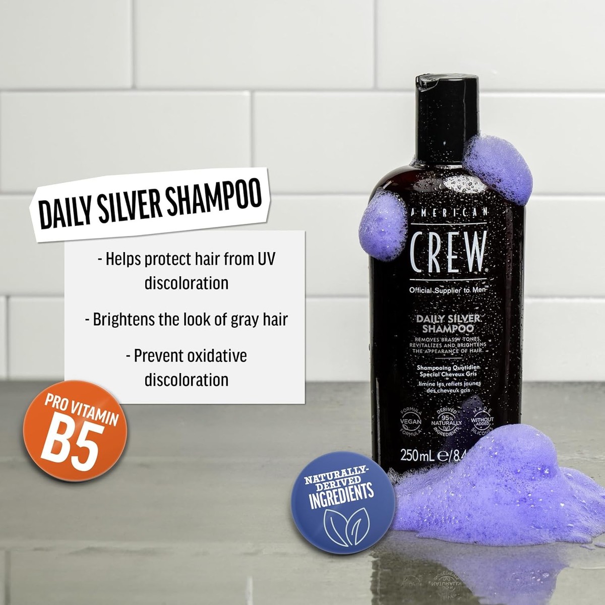 Wild Animal All Out Silver 50:1 Concentrate Shampoo For Dogs & Pets - Whitens & Color Enhances - View #6