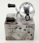 **ZEBCO OMEGA Z03 2.9:1 GEAR RATIO 6+1 BB SPINCASTING REEL 21-32912