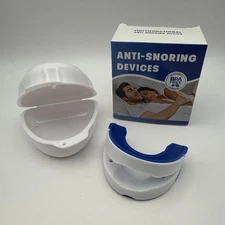 Anti Snoring Device Sleep Aid Silicone Mouthpiece Snore Stopper With Case