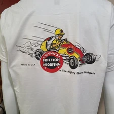 Vintage SPRINT/DRAG/NASCAR/MIDGET Race T-shirt WYNN'S QUARTER MIDGET RACING 