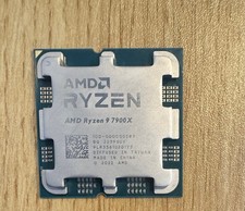 AMD Ryzen 9 7900x Processor 5.6 GHz, 12 Cores 24 Threads, AM5 