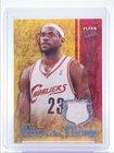 LEBRON JAMES 2007-08 FLEER ULTRA HEIR OF THE THRONE USED PATCH /199 Q2195