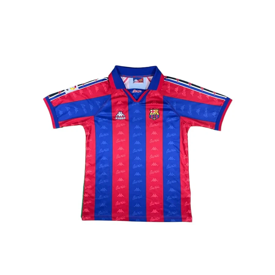 MAILLOT FC BARCELONE 1999-2000 Rivaldo 99-00 CL Barcelona camiseta shirt - Large EUR 149,00 - FR