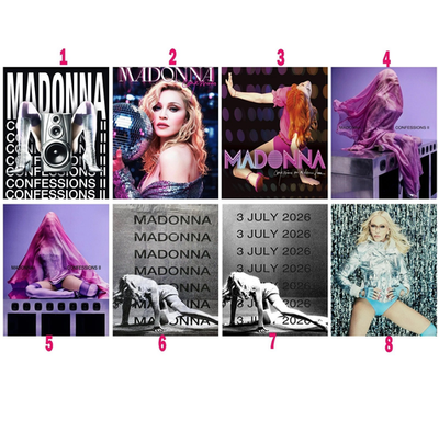 Madonna Confessions On A Dance Floor Part II July 3 2026 Poster | eBay