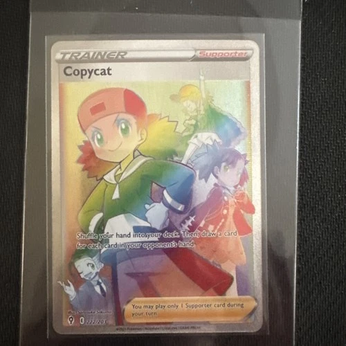 Copycat (Secret) 222/203 SWSH07: Evolving Skies Holo