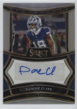 2024 Panini Select Signatures Silver Prizm 172/399 Damone Clark #SP-DCK Auto v1x