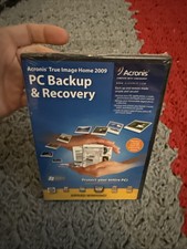 Acronis True Image Home 2009 PC Backup & Recovery Sealed Brand New Computer