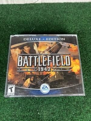 EA Games Battlefield 1942: Deluxe Edition (PC, 2003) 3 Discs (broken case) 