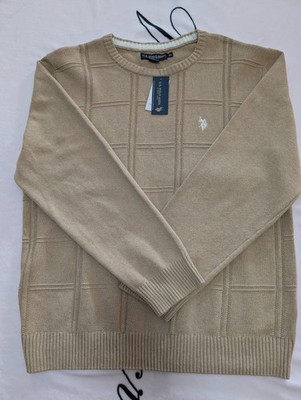 US Polo Association Classic Saddle Heather Sweater XL  New with Tags