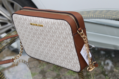 #ad #ad Michael Kors Large Jet Set East West Crossbody Leather Shoulder bag $48.99