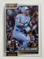 2026 Topps Series 1 Jac Caglianone #138 (RC) Kansas City Royals Rookie Card